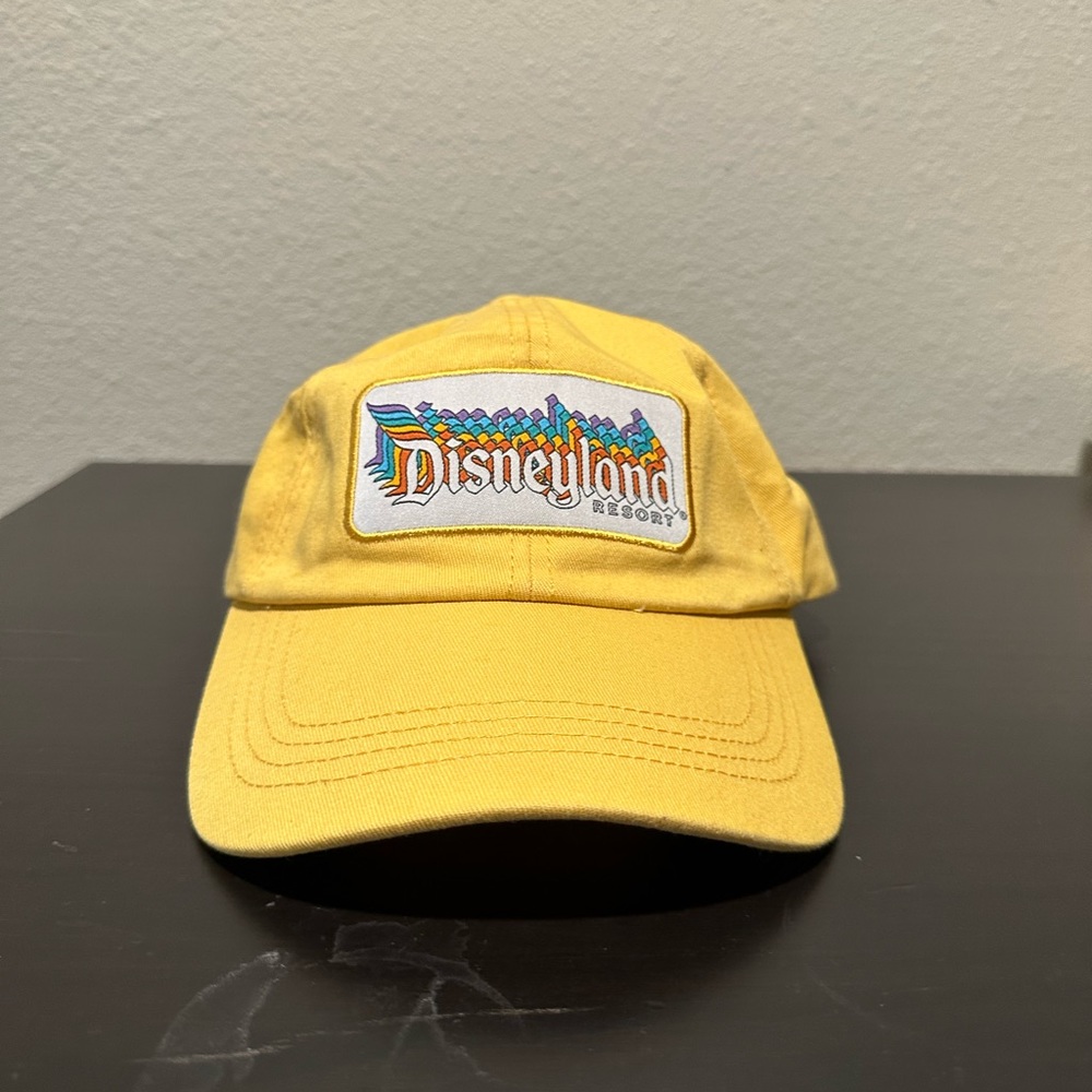 Disneyland yellow baseball cap